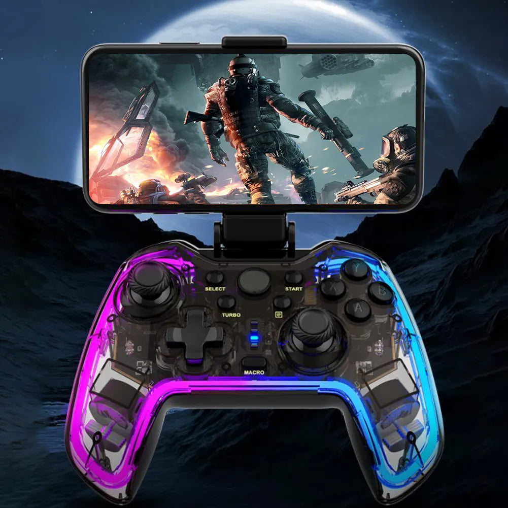 IPEGA PG-9238 Joystick Gamepad with Vibration RGB Wireless Controller for iOS Android Switch / PS3 / PC IPEGA PG-9238 Joystick Gamepad with Vibration RGB Wireless Controller for iOS Android Switch / PS3 / PC